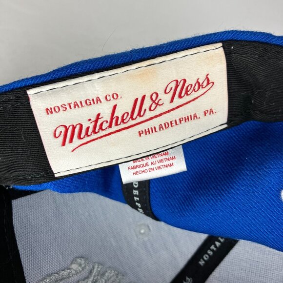 Seattle Seahawks Mitchell & Ness Adjustable Hat Cap Blue Gray - Picture 8 of 9